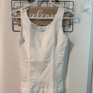 White Shapewear Tank Top